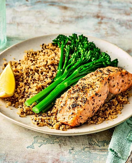 Air fryer salmon