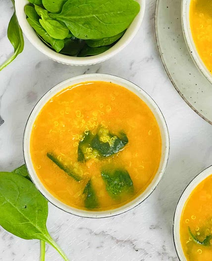 Quinoa Soup in Instant Pot