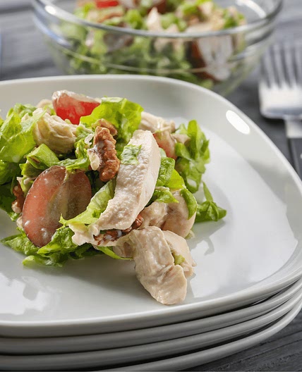 Chicken Walnut Summer Salad