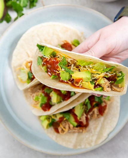 Air Fryer Chicken Tacos