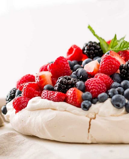 Celebrate the 4th of July With This Patriotic Pavlova Recipe