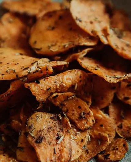 Chips de Boniato en Freidora de Aire