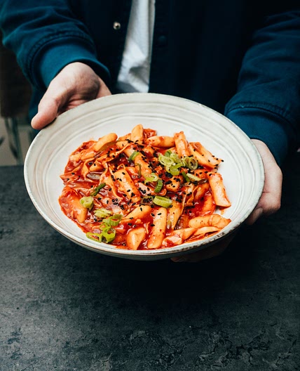 Tteokbokki ( Spicy Korean Rice Cakes)