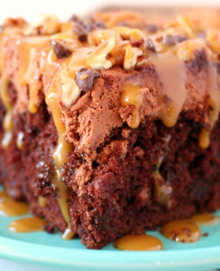 Chocolate Poke Cake