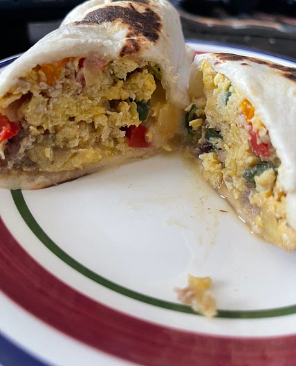 Breakfast burrito