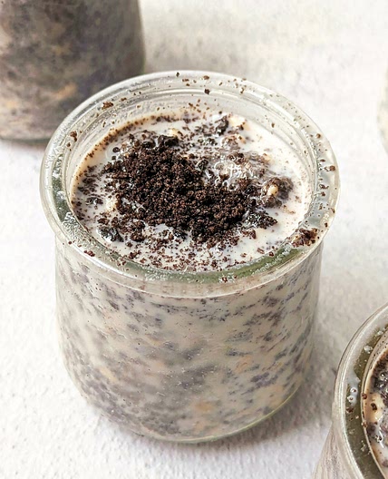 Oreo Overnight Oats