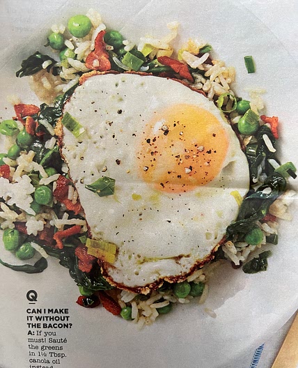 Bacon and Egg Fried Rice