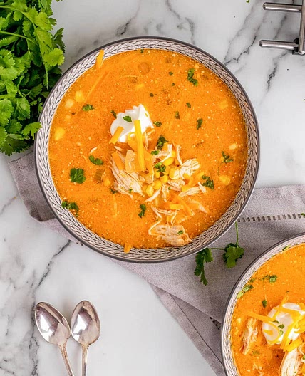 Buffalo Chicken Soup