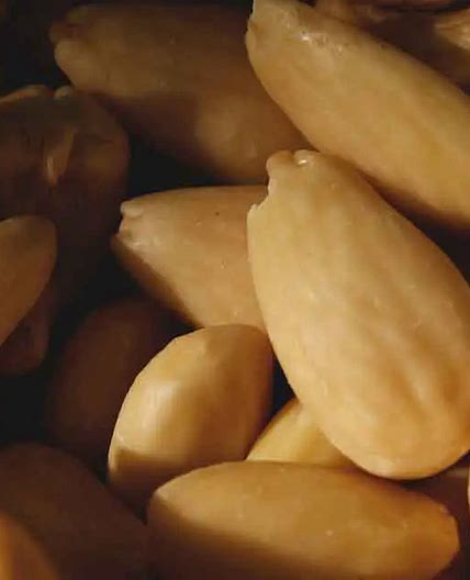 Almendras fritas en freidora de aire