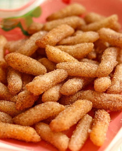 Churros using Korean Rice Cakes 