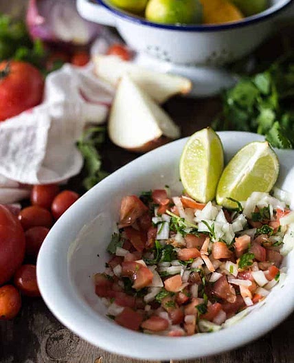 Authentic Colombian pico de gallo