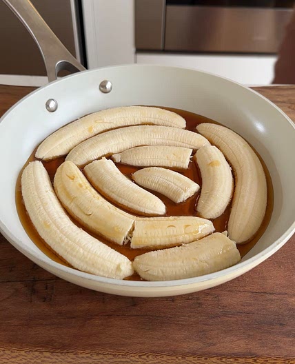 Maple Syrup Banana Tarte Tatin Recipe (so easy and delicious)