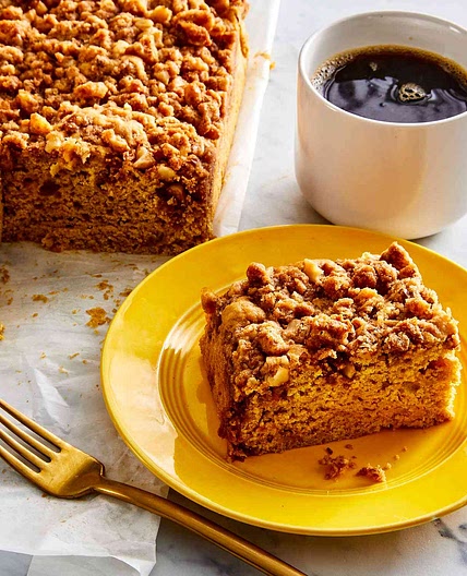 Vegan Coffee Cake with Cinnamon Streusel