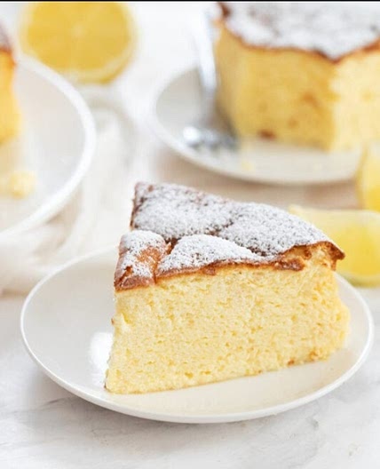 4 Ingredient Fluffy Lemon Yogurt Cake - Kirbie's Cravings