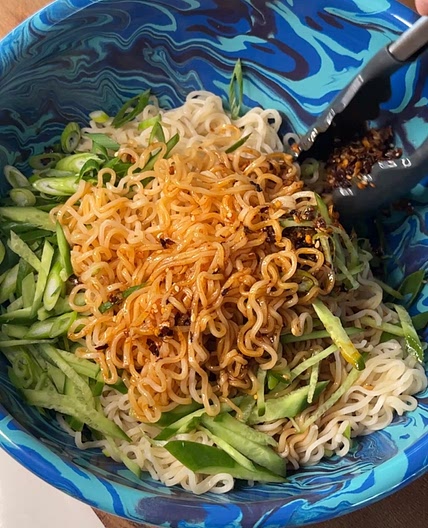 Easiest Chilli Oil Noodles Recipe