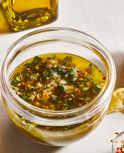 Grilled Lemon-Herb Vinaigrette