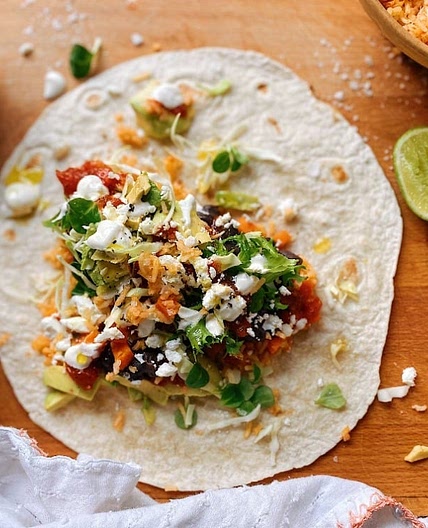 Black Bean Burrito