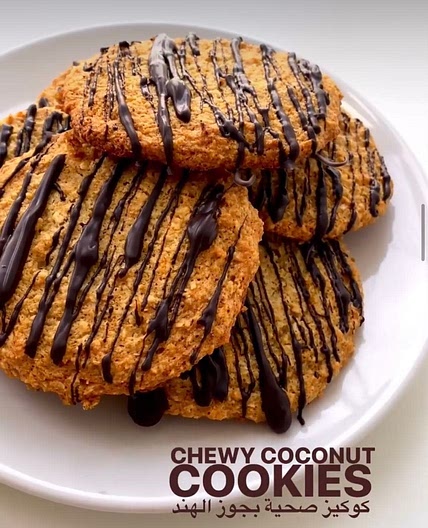 Healthy coconut cookies