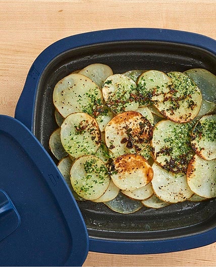 Garlic Butter Grilled Potatoes