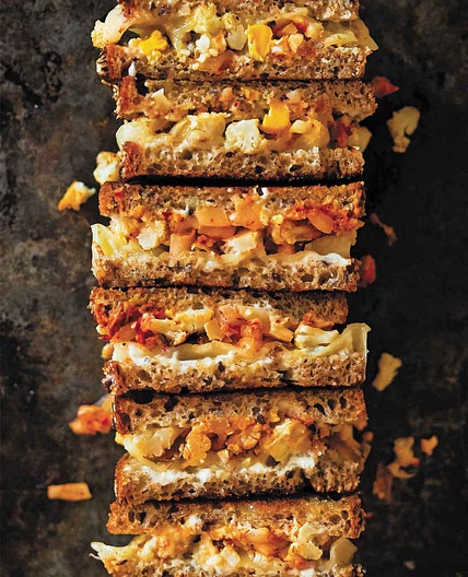 Cauliflower and Kimchi Sandwiches