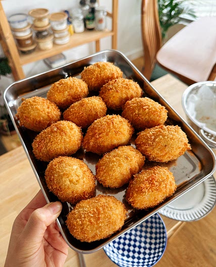 Vegan Crab Cream Korokke