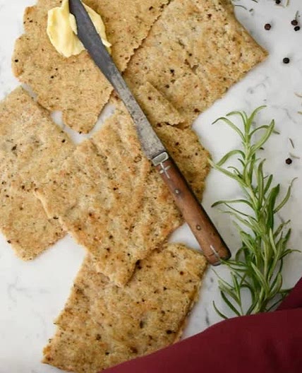Mediterranean Keto Flatbread