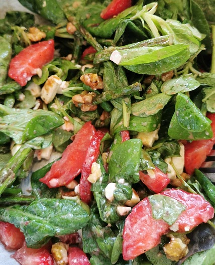 ChatGPT Series: Strawberry Mint Salad