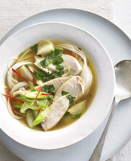 Hot and sour turkey soup