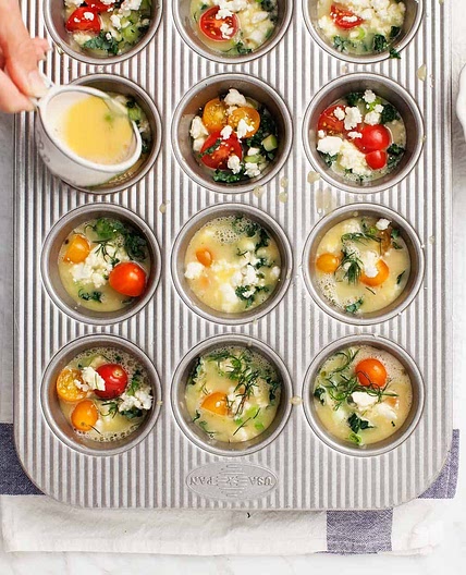 Mini Veggie Frittata Muffins
