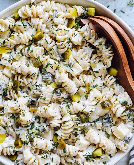 Dill Pickle Pasta Salad Recipe