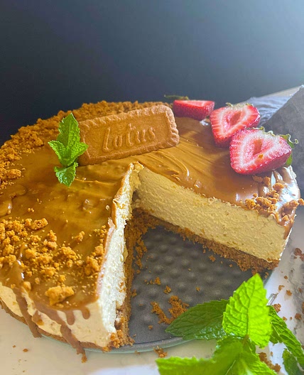 The Best No-Bake Biscoff Cheesecake