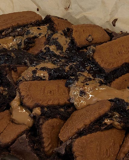 Biscoff brownie 