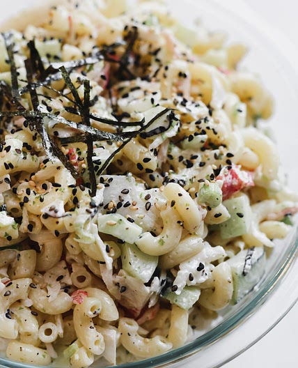 California roll macaroni salad