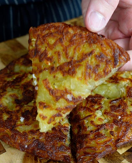 15-minute Crispy Potato Hashbrown (Rosti)