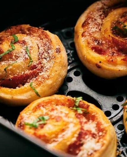 Air fryer pizza rolls