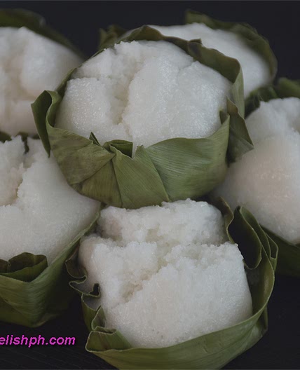 How to Make Rice Puto (Putong Bigas sa Dahon ng Saging) using a 