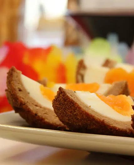 Huevo Escocés Freidora de Aire
