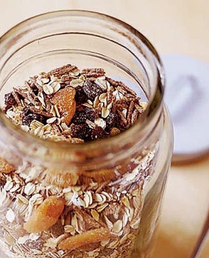 High-fibre muesli