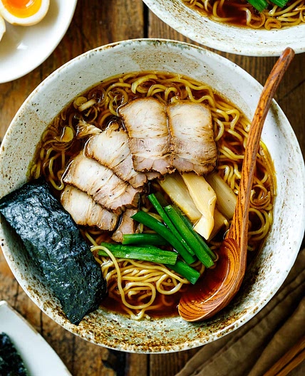 Shoyu Ramen – Recipe from Bizentei, Tokyo 醤油ラーメン