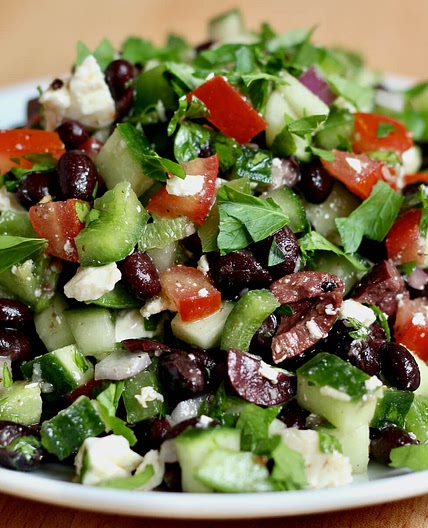 Mediterranean Black Bean Salad