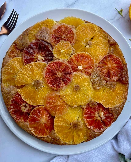 Orange Upside-Down Cake 