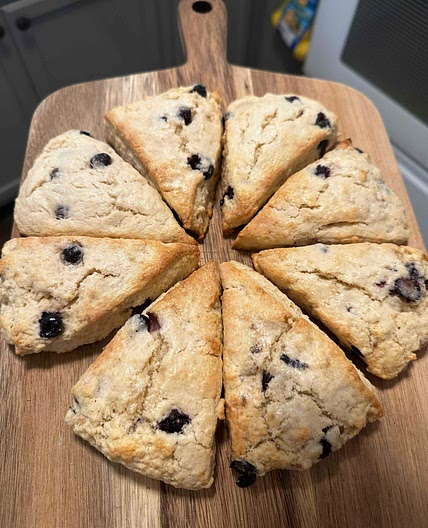 Blueberry Scones 