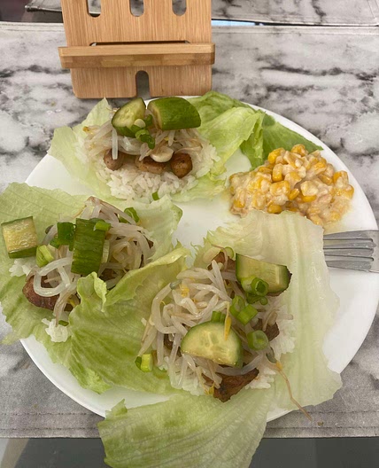 Korean lettuce wraps