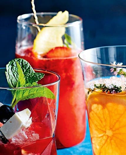 Matt Preston's strawberry sour spritz