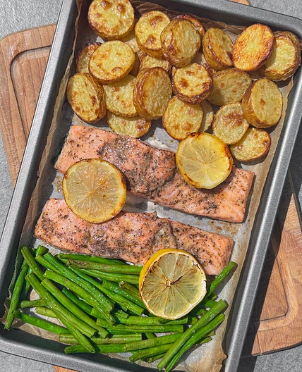Sheet Pan Salmon