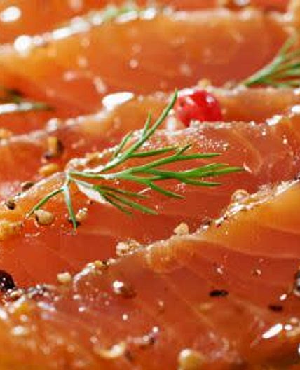 saumon mariné