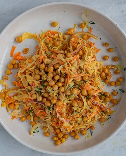 Curried Cabbage Salad