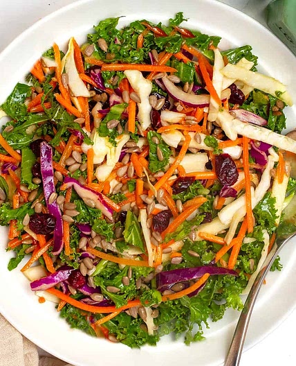 Easy Kale And Apple Slaw