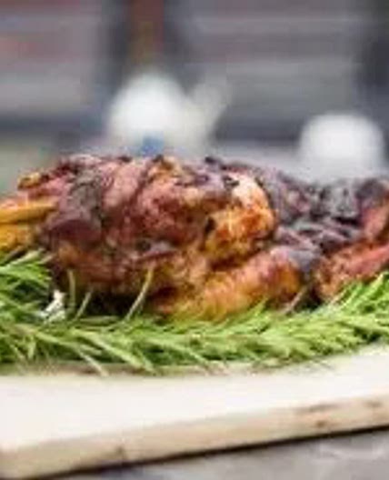 BBQ lamb shoulder