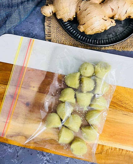 How to store ginger